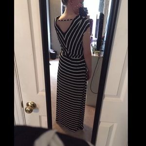 Striped Maxi Dress
